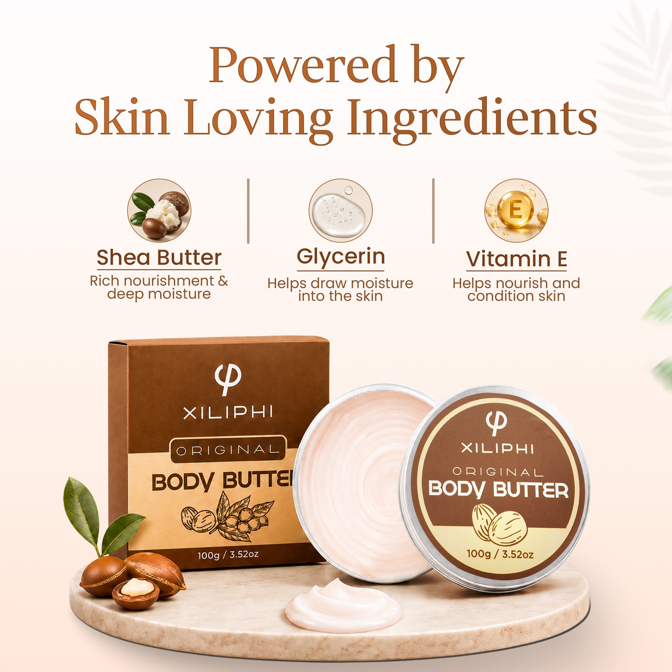 Original Body Butter infographic